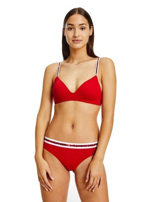 TOMMY HILFIGER STRINGI DAMSKIE THONG RED r. XS