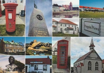 Wyspy - FALKLANDy - Stanley