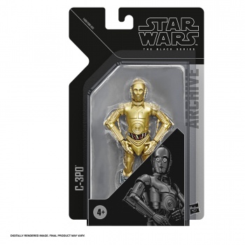 Gwiezdne Wojny Czarna Seria - C-3PO - 15 cm