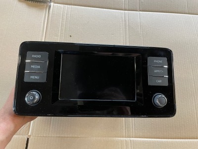 Skoda scala радио дисплей 654035871a фото №1