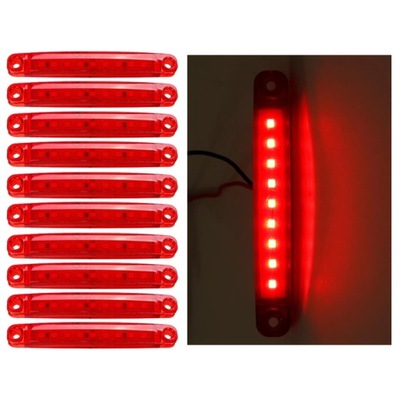 ФОНАРИ ГАБАРИТ DIODOWE 9 LED (СВЕТОДИОД ) 12V/24V 10SZT