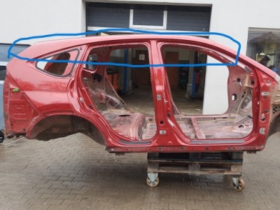 Honda crv iv блок двигателя крыша правый bok дуга крыша фото №1