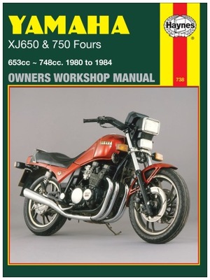 YAMAHA XJ 650 750 (1980-1984) ИНСТРУКЦИЯ РЕМОНТА HAYNES 24H фото