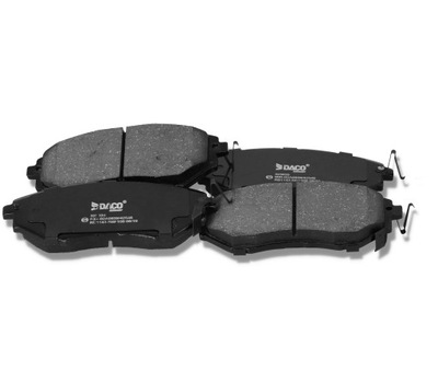 Тормозные колодки тормозные subaru legacy iv 03-09 перед фото №1