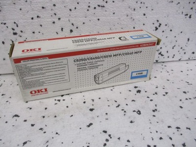 Oryginalny Toner OKI 42804547 C5250/C5450 Cyan