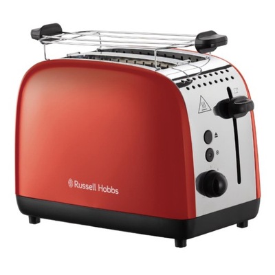 Toster Russell Hobbs Colours Plus 2S czerwony 1670 W