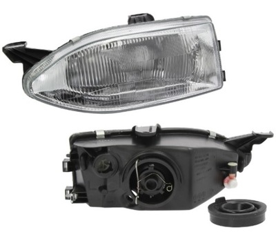 Фара лампа левый fiat siena palio kombi фото №1