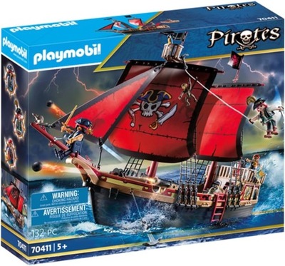 Playmobil Pirates 70411 Statek piracki