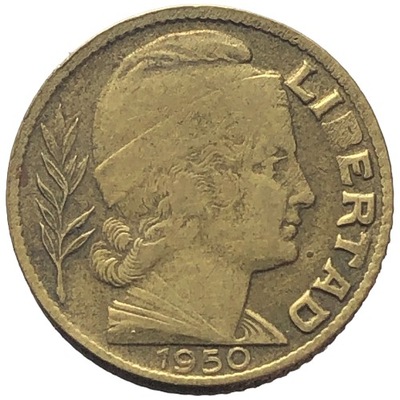 82551. Argentyna - 5 centavo - 1950r.