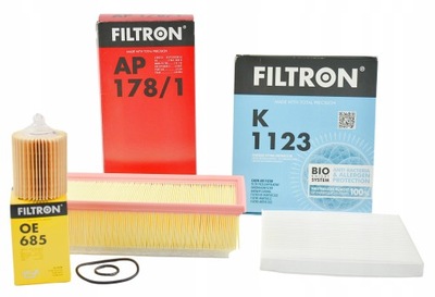 FILTRON КОМПЛЕКТ ФИЛЬТРОВ AVENSIS T25 2.0 2.2 D-4D 06-