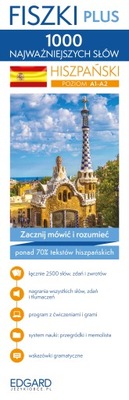 Hiszpański Fiszki PLUS 1000 najważniejszych słów