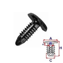 REMACHE TAPICERSKA HONDA:90666- SA0-,0030 10  