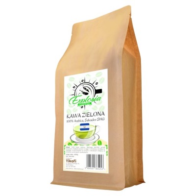 Kawa naturalna ZIELONA ziarnista SALWADOR SHG 1kg