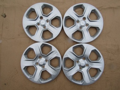 4 PIEZAS NUEVO ORIGINAL TAPACUBOS 16 FORD FIESTA MK7 MK8  