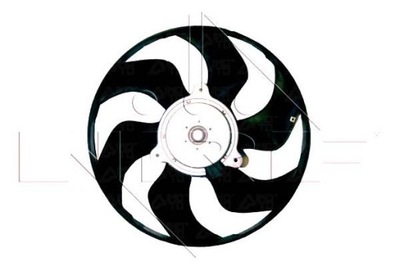 Nrf вентилятор радіатора renault clio 3 05- niss фото №1