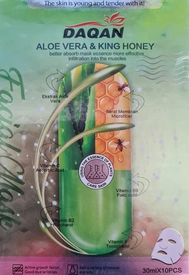 DAQAN Aloe Vera & King Honey Maska