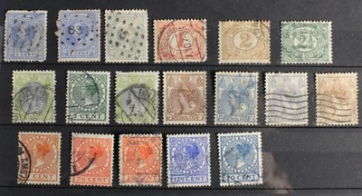 Zestaw znaczków Holandia stare G