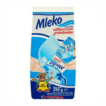 Mleko w proszku Gostyń odtłuszczone granulow 250g