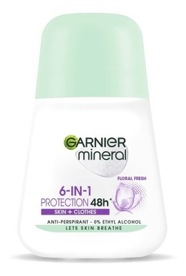 Garnier Mineral Dezodorant roll-on 6in1 48h 50ml