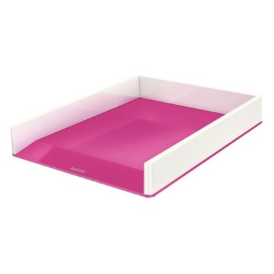 Półka szuflada na dokumenty A4 Leitz WOW różowa