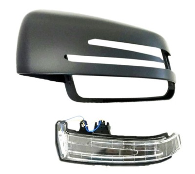 OBUDOWA LUSTERKA LEWA W176