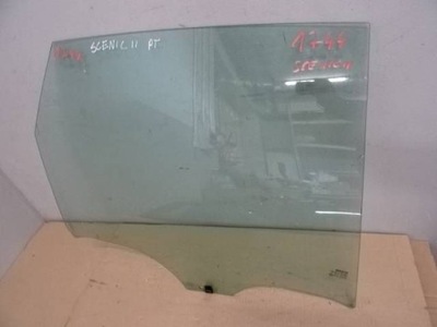 Скло двері правий задня renault scenic ii nr1744 фото №1