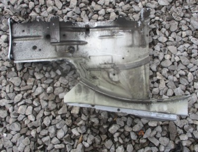 Лонжерон четверть крыло перед правый skoda octavia iii 5q0802068 фото №1