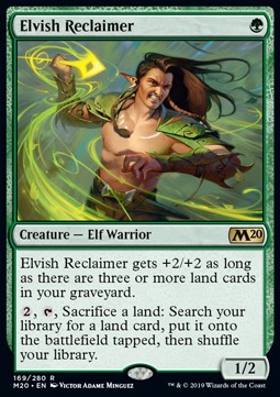 Karta Magic: The Gathering Elvish Reclaimer WIZARDS OF THE COAST