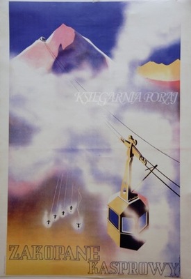 PLAKAT 34 ZAKOPANE KASPROWY 1935