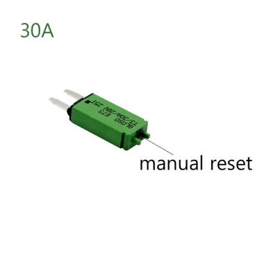 IZTOSS 12/24V RANKIN. RESET MINI ATM CIRCUIT BREAKER BLADE FUSE FOR C~3248 