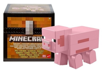 MINECRAFT ŚWINKA duża ruchoma figurka GVV18