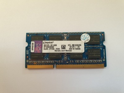 PAMIĘĆ RAM 4GB DDR3 SO-DIMM PC3 10600S 1333MHz