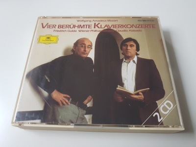 Mozart, Gulda, Abbado – Vier Berühmte Klavierkonzerte BOX2CD(B89)