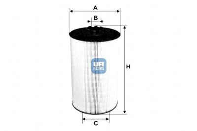 UFI FILTERS FILTER OILS LINER  