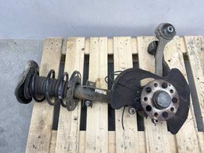 Mercedes slk r172 2.2 cdi mcperson левый поворотный кулак амортизатор a1723200630 фото №1