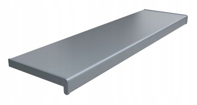 Parapet pcv komorowy SREBRNY szer 40 cm