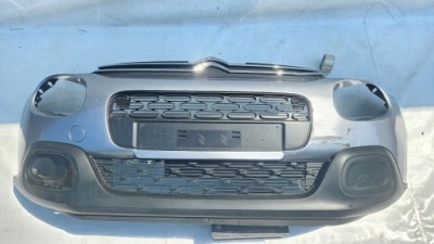 Бампер citroen c3 iii 16-20 перед решітка радіатора передній фото №1