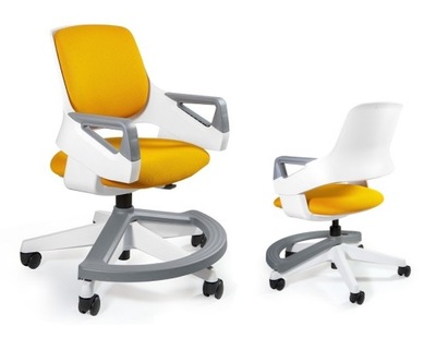 Fotel krzesło dziecięce obrotowe ergonomiczne