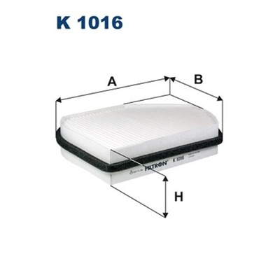 FILTR, VENTILACIÓN PRZESTRZENI PASAZERSKIEJ FILTRON K 1016  