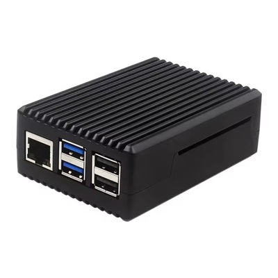 Obudowa Raspberry Pi 5 aluminiowa z wentylatorem
