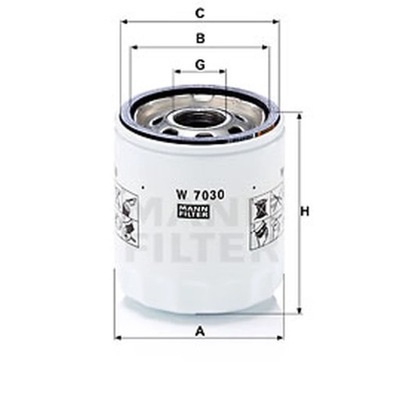 FILTER OILS MANN-FILTER IN 7030  