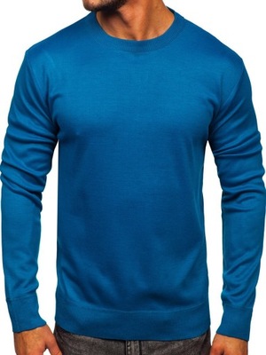 SWETER MĘSKI KLASYCZNY MORSKI GFC01 DENLEY_2XL