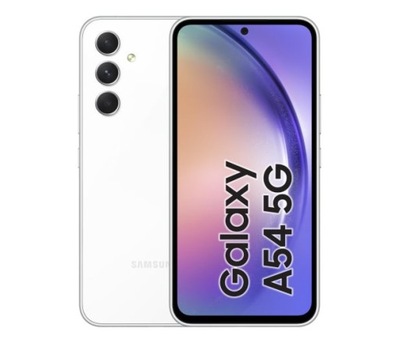 Smartfon Samsung Galaxy A54 8 GB / 128 GB biały