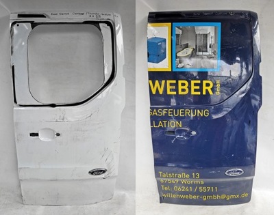 Двері задня праве ford transit custom 2012- фото №1