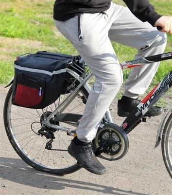 Sakwa rowerowa torba na bagażnik sakwa kufer 28l