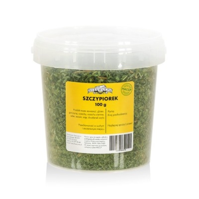 Szczypior, zamykane wiaderko, 100 g