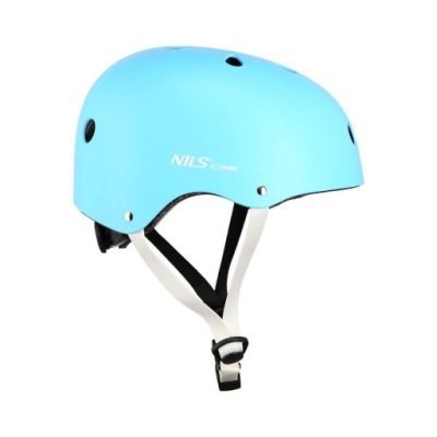 NILS Kask Na Rolki Rower Deskorolkę Regulowany Orzeszek Ochronny 52-56 cm