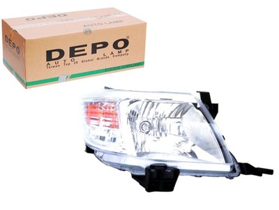 Depo фара лампа передняя toyota hilux 2.5 d 4 фото №1