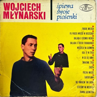 LP WOJCIECH MŁYNARSKI ŚPIEWA SWOJE PIOSENKI