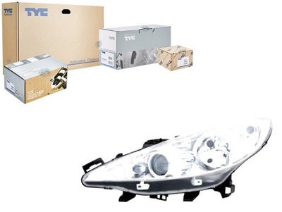 Tyc фара l h1/h7, електричний, з двигуном, фото №1
